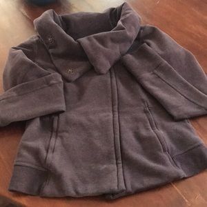 Lulu Lemon Cowl Zip-up Sweatshirt